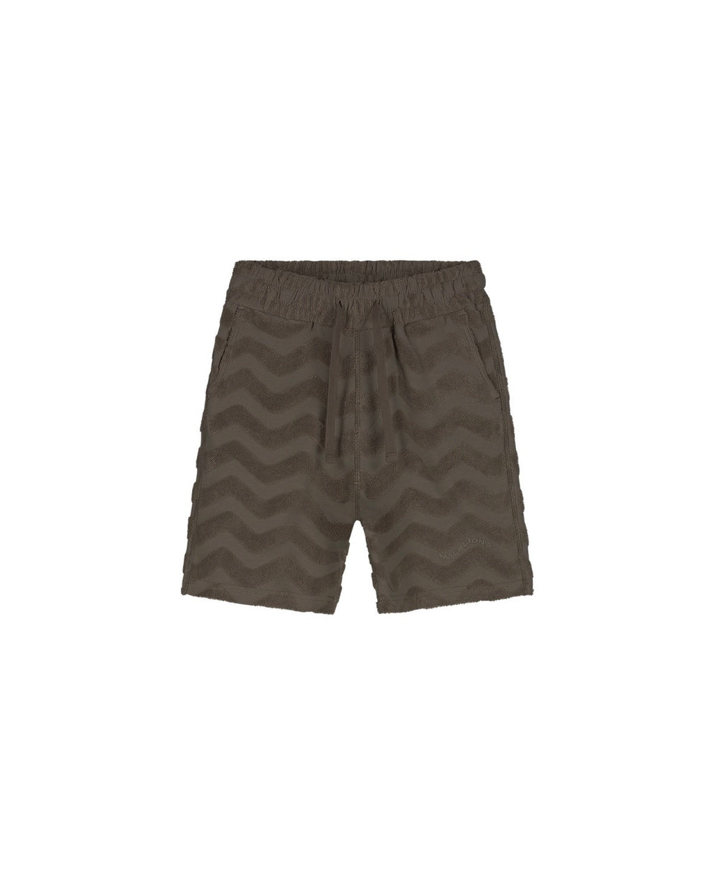 Malelions Jacquard Wavy Towelling Shorts