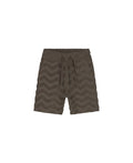 Malelions Jacquard Wavy Towelling Shorts