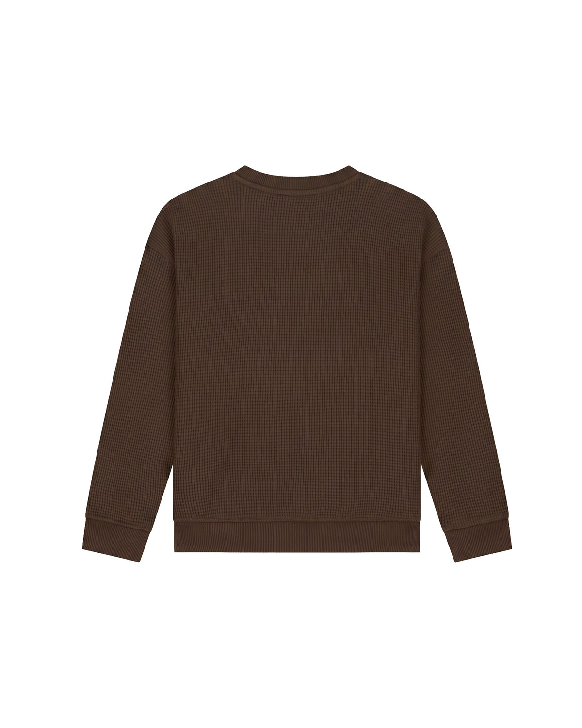 Malelions Relaxed Basic Waffle Sweater