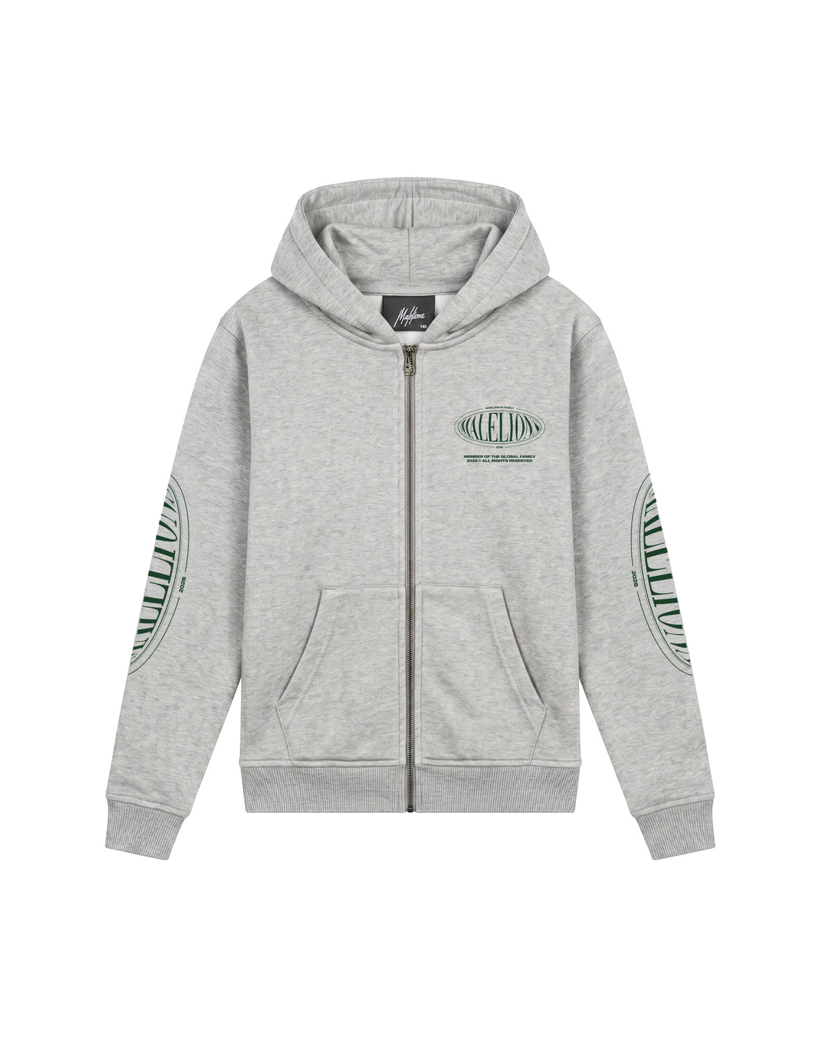 Malelions Relaxed Lifestyle Zip Hoodie