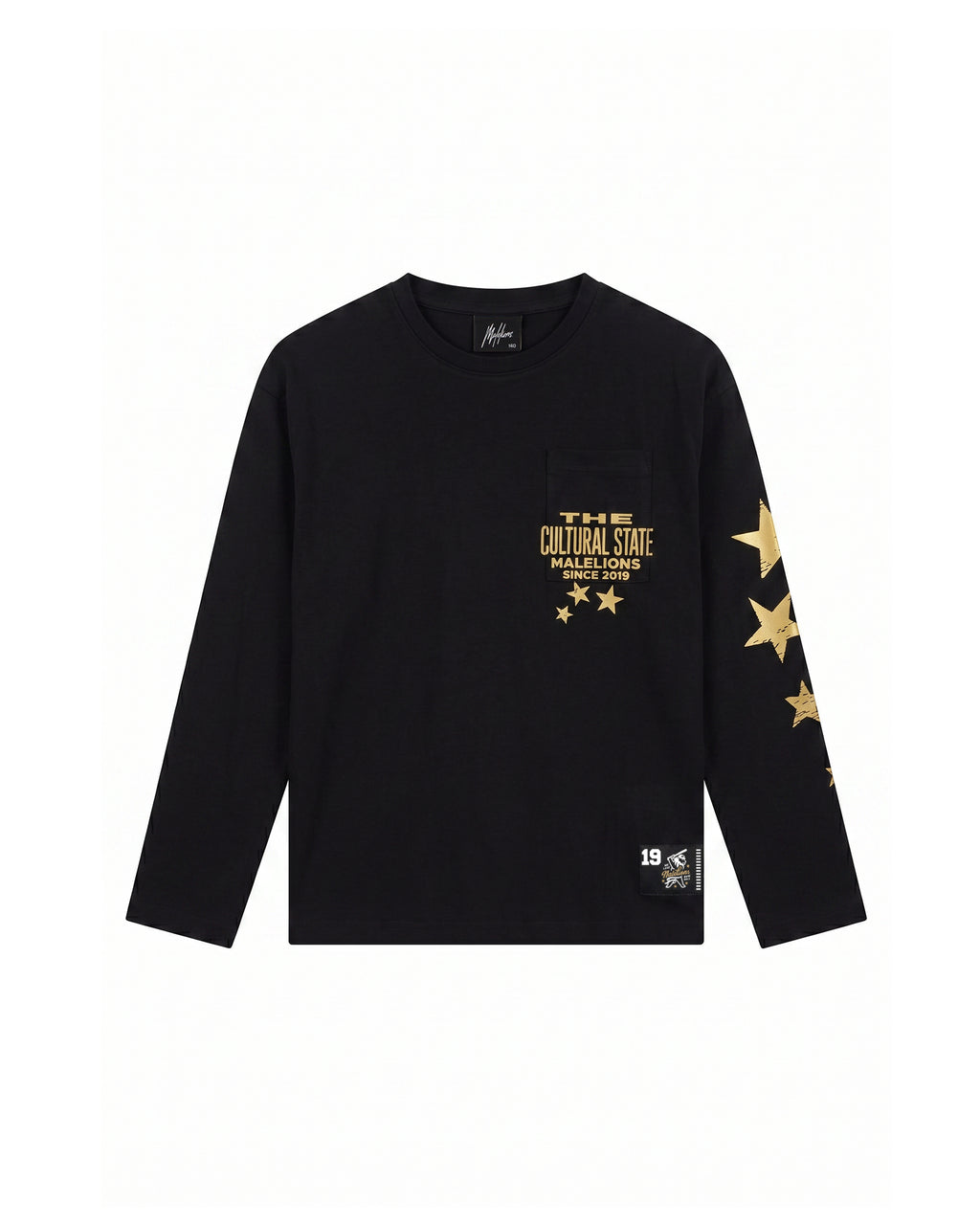 Malelions Relaxed Star Longsleeve T-Shirt
