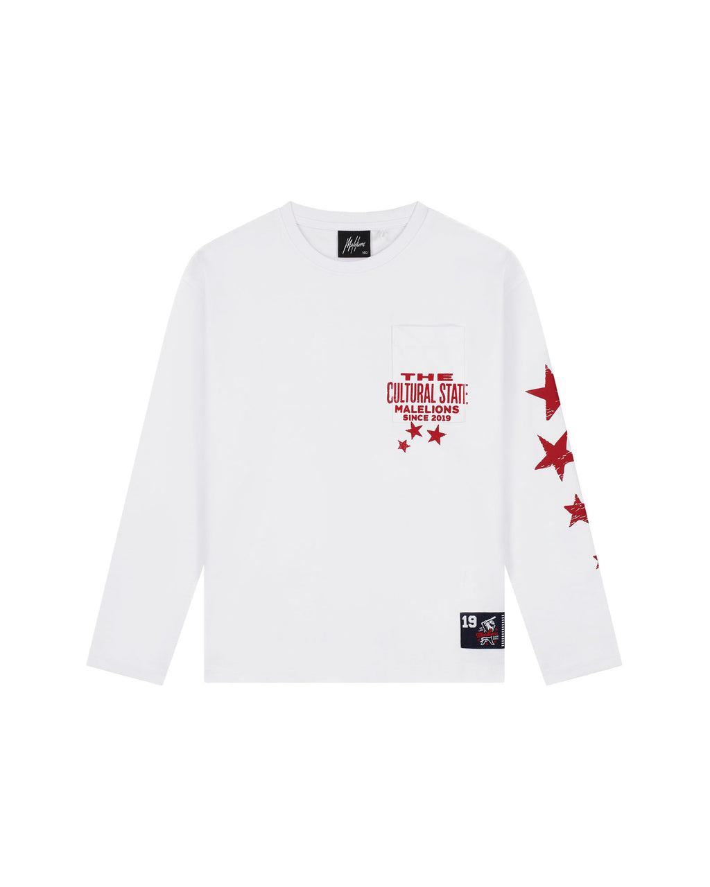 Malelions Relaxed Star Longsleeve T-Shirt
