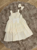 Caramelo Jurk Stripe