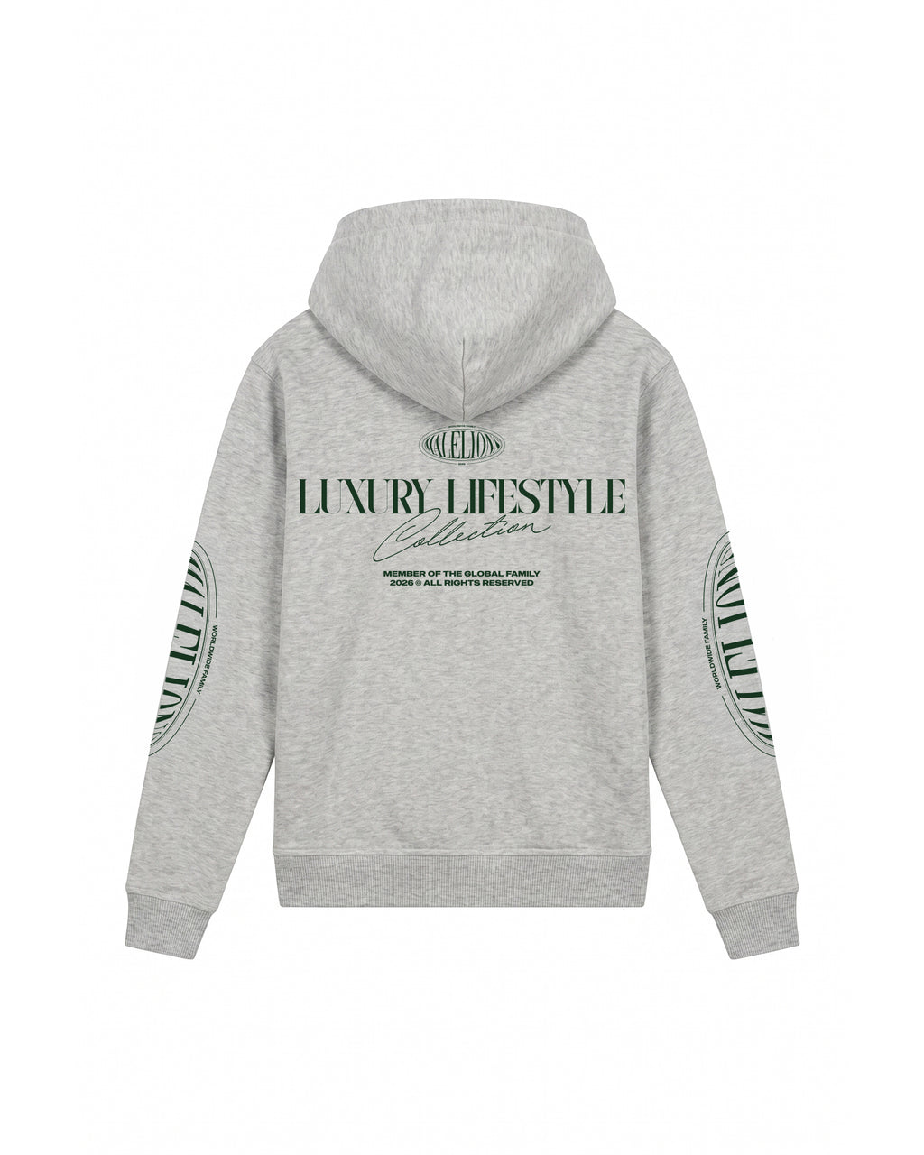 Malelions Relaxed Lifestyle Zip Hoodie