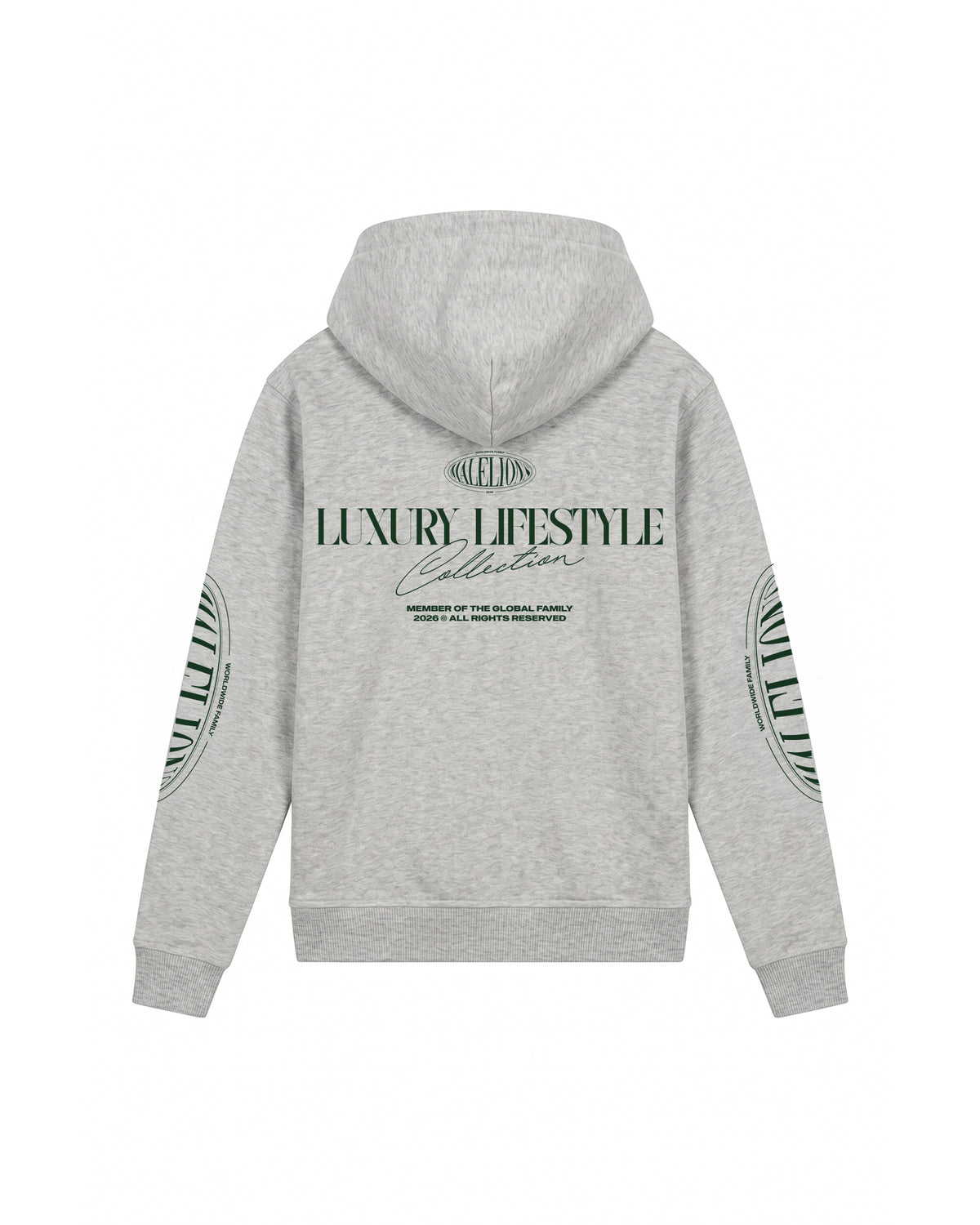 Malelions Relaxed Lifestyle Zip Hoodie