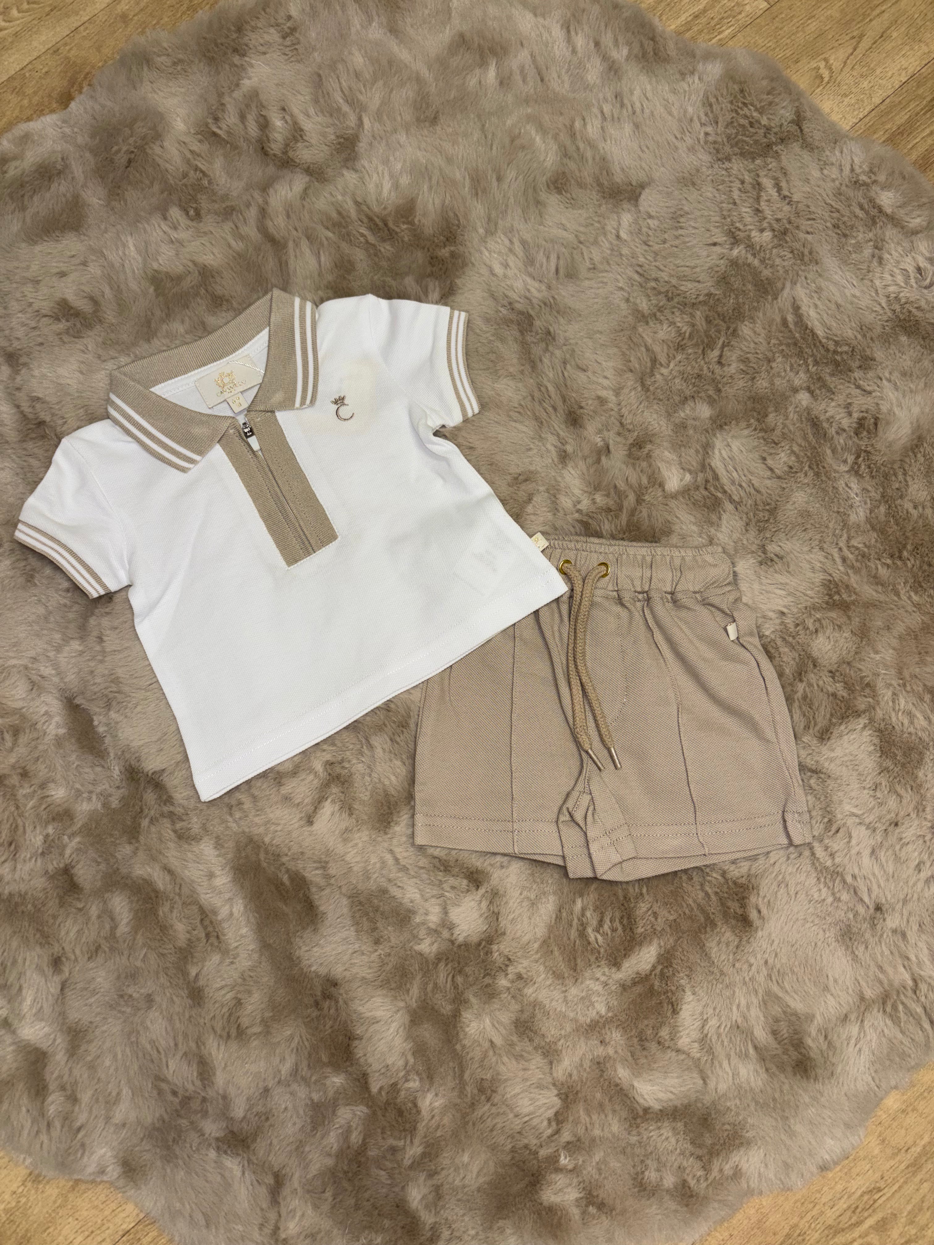 Caramelo 2-delig Zomerset Polo