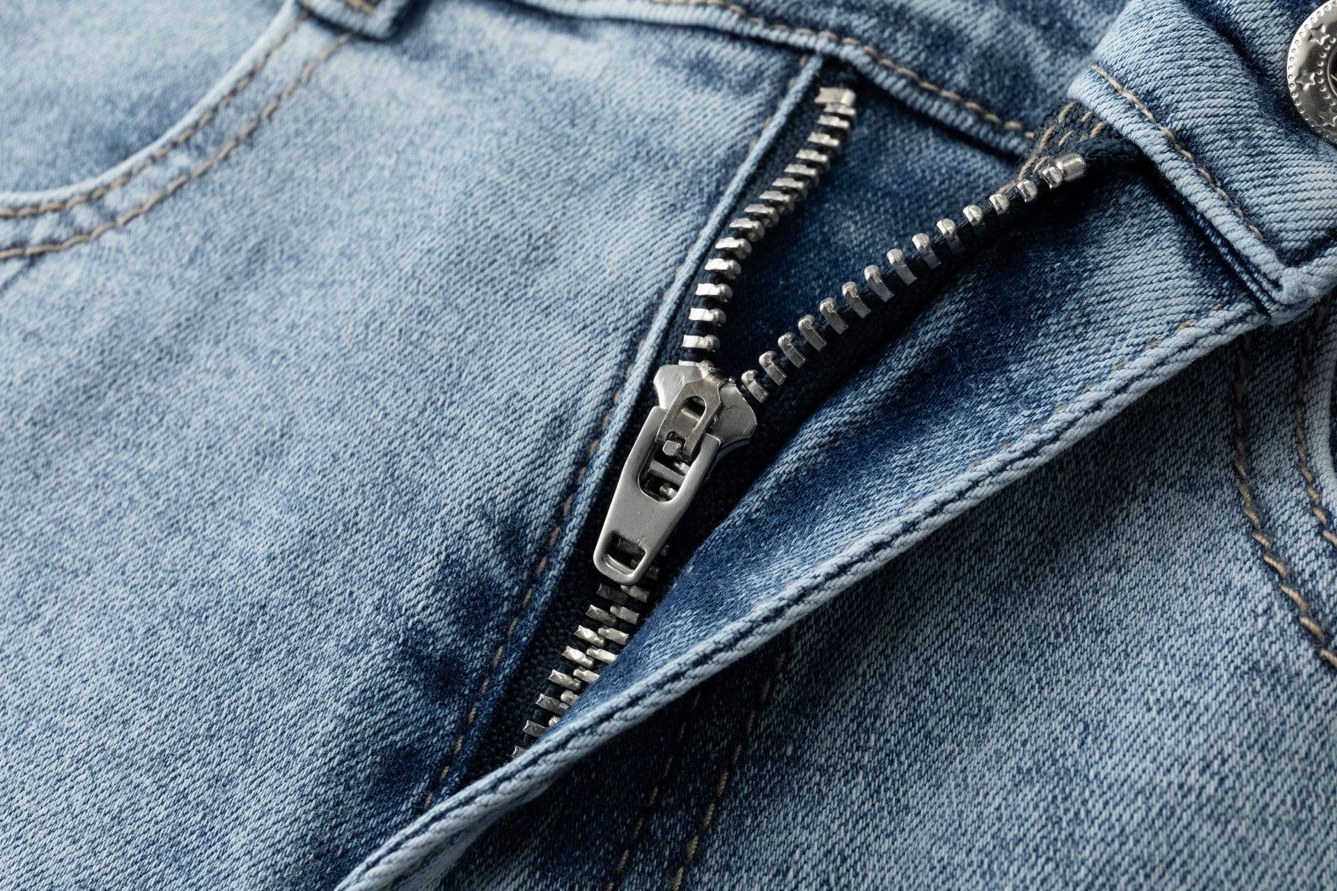Jeans met bloemen detail